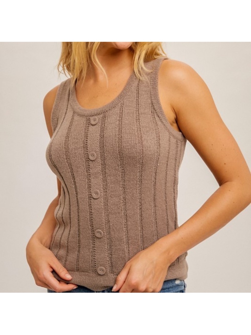 NWT Hem & Thread Knit Tank